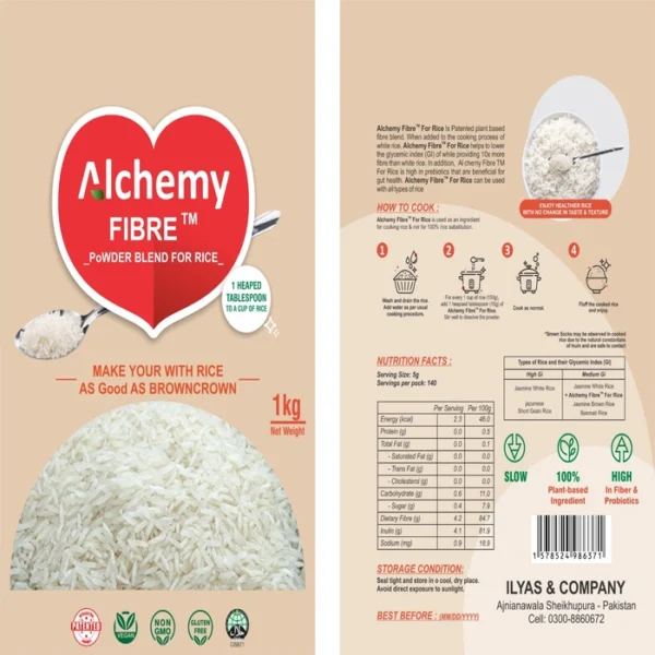 Organic Fibre Rice Singapore - 1Kg